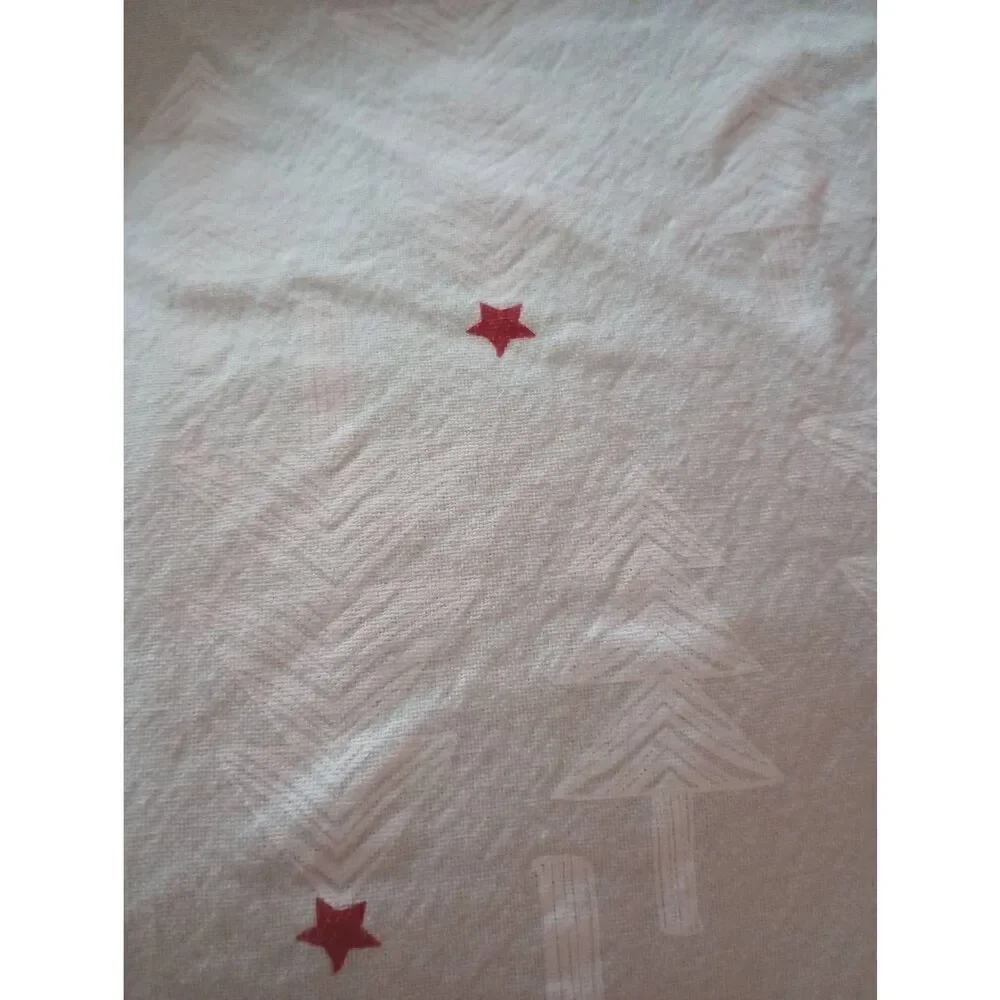 Christmas rectangular tablecloth, large 60 in by 90 in